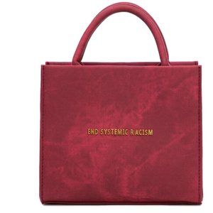 Brandon Blackwood Red Denim ESR Tote